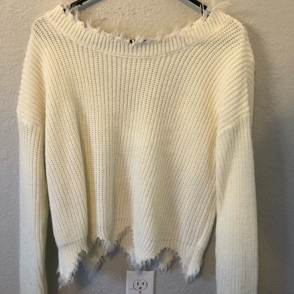 Cropped sweater - Picture 2 of 2